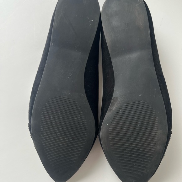 Apt 9 Black Sparkle Pointy Toe Ballet Flats size 7 - Picture 5 of 6